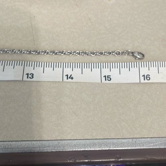 Retired James Avery “16 double loop silver rope chain - Picture 1 of 7